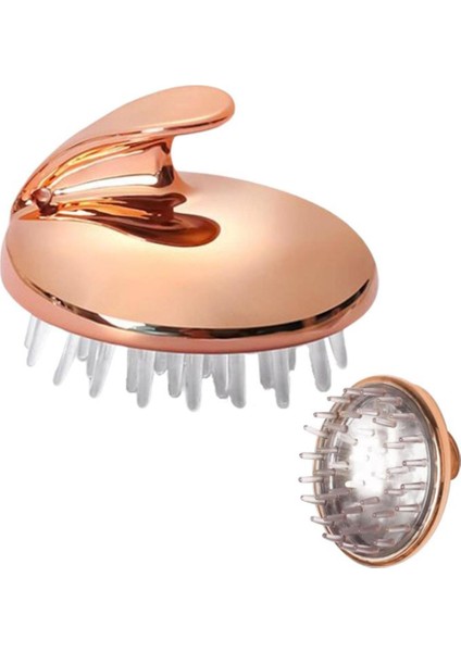 SN-26206 Yumuşak Silikon Gold Saç Fırçası 100ML Şampuan Hazneli