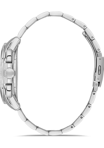 Davıd Guner Mavi Kadranlı Gümüş Mavi Kaplamalı Erkek Kol Saati modelleri