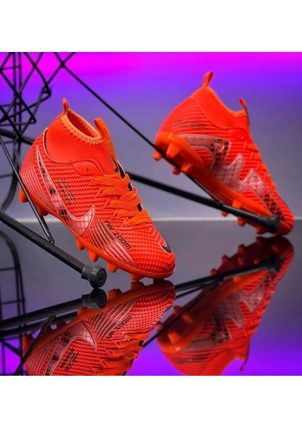 Çoraplı Krampon Çoçuk Genç Futbol Ayakkabısı