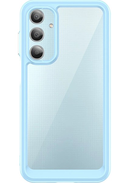 Samsung Galaxy M35 Kılıf, Şeffaf Tasarımlı Darbeye Dayanıklı Telefon Kılıfı, Tampon Hibrit Şeffaf Kapak Samsung Galaxy M35 (Yurt Dışından)