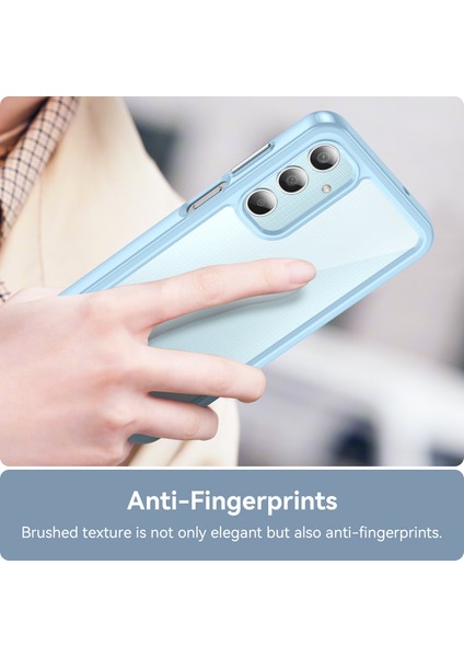 Samsung Galaxy M35 Kılıf, Şeffaf Tasarımlı Darbeye Dayanıklı Telefon Kılıfı, Tampon Hibrit Şeffaf Kapak Samsung Galaxy M35 (Yurt Dışından)