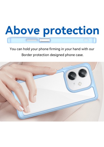 Oppo A3 5g Kılıf, Şeffaf Tasarımlı Darbeye Dayanıklı Telefon Kılıfı, Tampon Hibrit Şeffaf Kapak Oppo A3 5g (Yurt Dışından) indirimleri