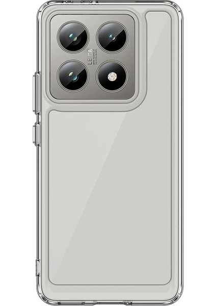 Xiaomi Mi 14T Kılıf, Şeffaf Tasarımlı Darbeye Dayanıklı Telefon Kılıfı, Tampon Hibrit Şeffaf Kapak Xiaomi Mi 14T (Yurt Dışından)