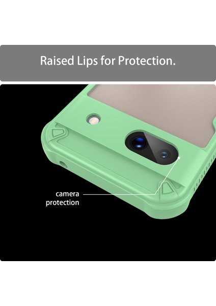 Google Pixel 8A Kılıf, Darbeye Dayanıklı Telefon Tampon Kılıfı, Çizilmez Telefon Kılıfı Kılıfı Google Pixel 8A (Yurt Dışından)