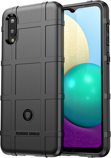 Samsung Galaxy A02S Kılıf, [çizilmeye Dayanıklı] Damla Silikon Tampon Koruma Darbeye Dayanıklı Telefon Kılıfı Kapağı Samsung Galaxy A02S (Yurt Dışından)