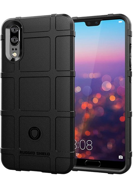 Huawei P20 Kılıf, [çizilmeye Dayanıklı] Damla Silikon Tampon Koruma Darbeye Dayanıklı Telefon Kılıfı Kapağı Huawei P20 (Yurt Dışından)
