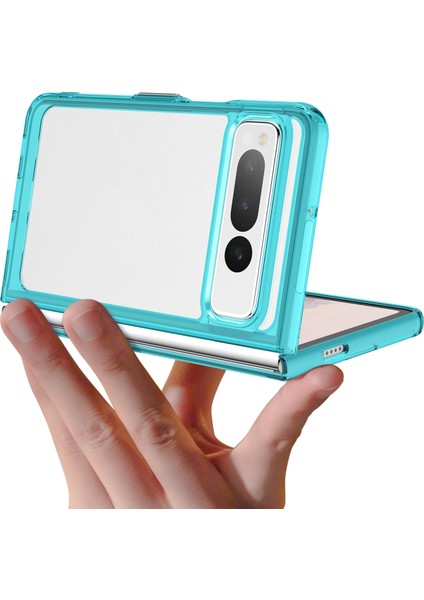 Google Pixel Fold Kılıf, Şeffaf Tasarımlı Darbeye Dayanıklı Telefon Kılıfı, Tampon Hibrit Şeffaf Kapak Google Pixel Fold (Yurt Dışından) fırsatları