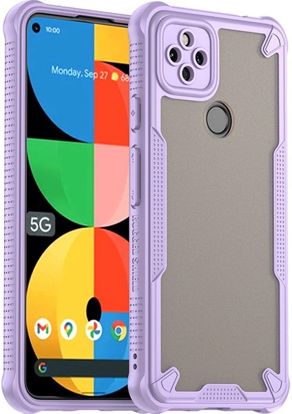 Google Pixel 5A Kılıf, Darbeye Dayanıklı Telefon Tampon Kılıfı, Çizilmez Telefon Kılıfı Kılıfı Google Pixel 5A (Yurt Dışından)