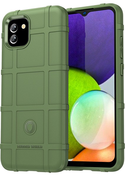 Samsung Galaxy A03 Kılıf, [çizilmeye Dayanıklı] Damla Silikon Tampon Koruma Darbeye Dayanıklı Telefon Kılıfı Kapağı Samsung Galaxy A03 (Yurt Dışından)