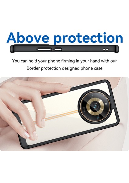 Oppo Realme Narzo 60 Pro 5g Kılıf, Şeffaf Tasarımlı Darbeye Dayanıklı Telefon Kılıfı, Tampon Hibrit Şeffaf Kapak Oppo Realme Narzo 60 Pro 5g (Yurt Dışından) fırsatları