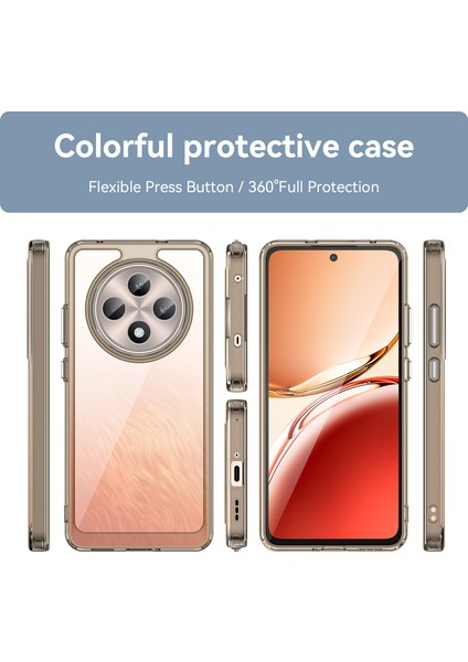 Oppo Reno 12F 4g Kılıf, Şeffaf Tasarımlı Darbeye Dayanıklı Telefon Kılıfı, Tampon Hibrit Şeffaf Kapak Oppo Reno 12F 4g (Yurt Dışından) fırsatları