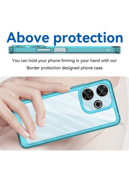 Xiaomi Poco M6 4g Kılıf, Şeffaf Tasarımlı Darbeye Dayanıklı Telefon Kılıfı, Tampon Hibrit Şeffaf Kapak Xiaomi Poco M6 4g (Yurt Dışından) modelleri