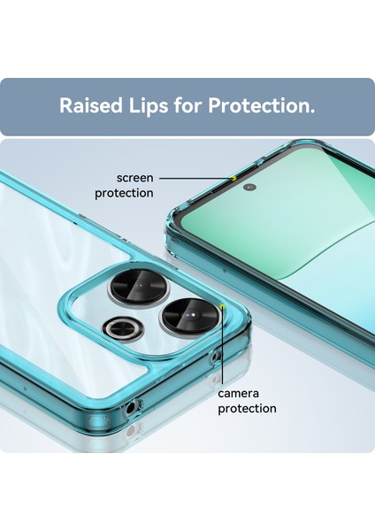 Xiaomi Poco M6 4g Kılıf, Şeffaf Tasarımlı Darbeye Dayanıklı Telefon Kılıfı, Tampon Hibrit Şeffaf Kapak Xiaomi Poco M6 4g (Yurt Dışından) indirimleri