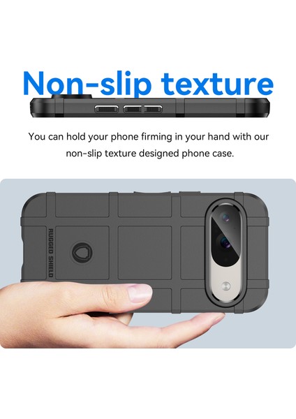 Google Pixel 9 Pro Kılıf, [çizilmeye Dayanıklı] Damla Silikon Tampon Koruma Darbeye Dayanıklı Telefon Kılıfı Kapağı Google Pixel 9 Pro (Yurt Dışından) fırsatları