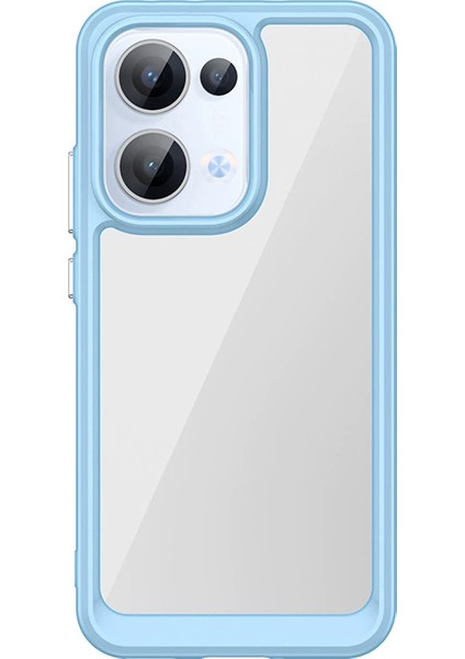 Oppo Reno 13 Kılıf, Şeffaf Tasarımlı Darbeye Dayanıklı Telefon Kılıfı, Tampon Hibrit Şeffaf Kapak Oppo Reno 13 (Yurt Dışından)