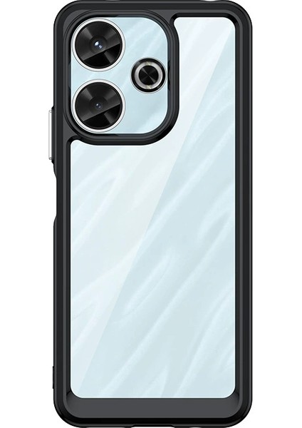 Xiaomi Poco M6 4g Kılıf, Şeffaf Tasarımlı Darbeye Dayanıklı Telefon Kılıfı, Tampon Hibrit Şeffaf Kapak Xiaomi Poco M6 4g (Yurt Dışından)