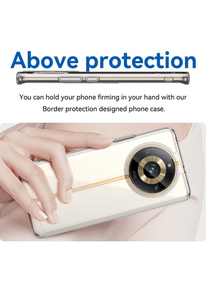Oppo Realme Narzo 60 Pro 5g Kılıf, Şeffaf Tasarımlı Darbeye Dayanıklı Telefon Kılıfı, Tampon Hibrit Şeffaf Kapak Oppo Realme Narzo 60 Pro 5g (Yurt Dışından) modelleri