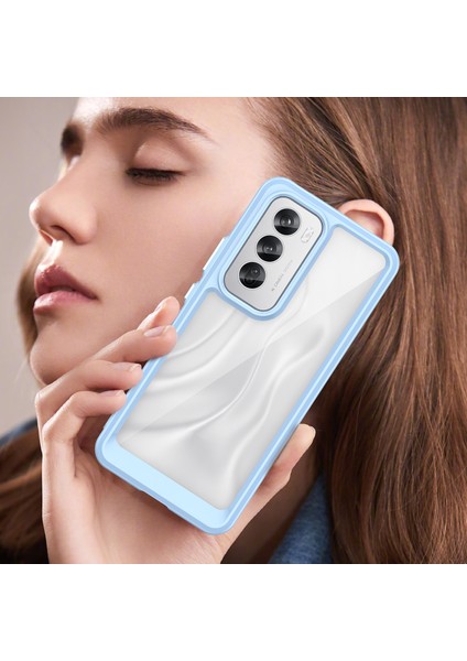 Oppo Reno 12 Kılıf, Şeffaf Tasarımlı Darbeye Dayanıklı Telefon Kılıfı, Tampon Hibrit Şeffaf Kapak Oppo Reno 12 (Yurt Dışından) fiyatları
