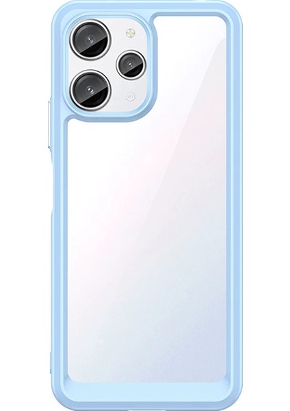 Xiaomi Poco M6 Pro Kılıf, Şeffaf Tasarımlı Darbeye Dayanıklı Telefon Kılıfı, Tampon Hibrit Şeffaf Kapak Xiaomi Poco M6 Pro (Yurt Dışından)
