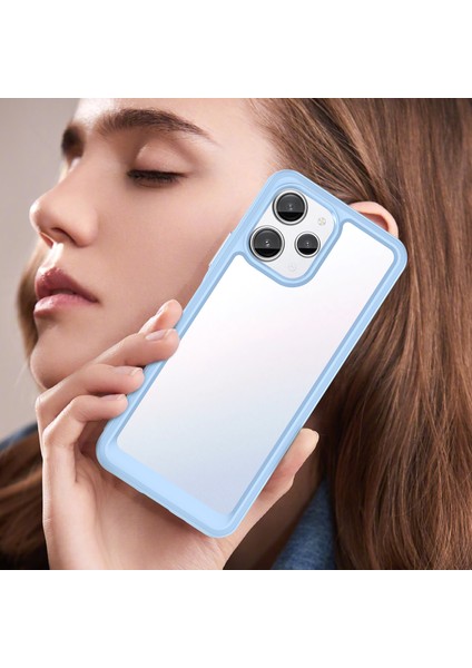 Xiaomi Poco M6 Pro Kılıf, Şeffaf Tasarımlı Darbeye Dayanıklı Telefon Kılıfı, Tampon Hibrit Şeffaf Kapak Xiaomi Poco M6 Pro (Yurt Dışından) modelleri