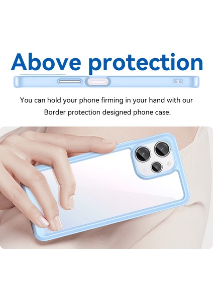 Xiaomi Poco M6 Pro Kılıf, Şeffaf Tasarımlı Darbeye Dayanıklı Telefon Kılıfı, Tampon Hibrit Şeffaf Kapak Xiaomi Poco M6 Pro (Yurt Dışından) indirimleri