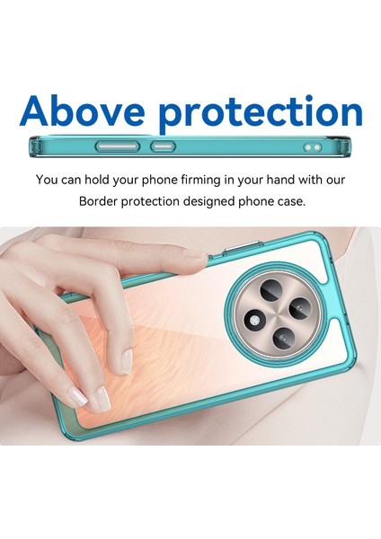 Oppo Reno 12F 5g Kılıf, Şeffaf Tasarımlı Darbeye Dayanıklı Telefon Kılıfı, Tampon Hibrit Şeffaf Kapak Oppo Reno 12F 5g (Yurt Dışından) indirimleri