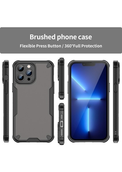 IPhone 13 Pro Max Kılıf, Darbeye Dayanıklı Telefon Tampon Kılıfı, Çizilmez Telefon Kılıfı Kılıfı IPhone 13 Pro Max (Yurt Dışından) fiyatları