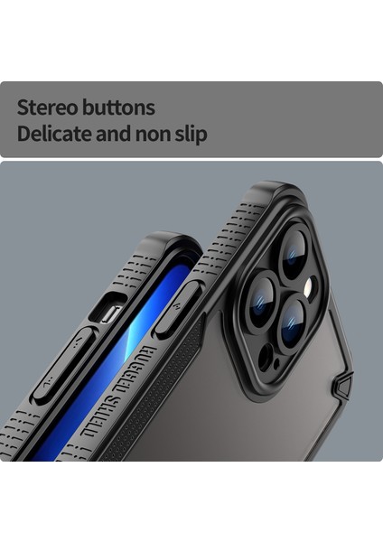 IPhone 13 Pro Max Kılıf, Darbeye Dayanıklı Telefon Tampon Kılıfı, Çizilmez Telefon Kılıfı Kılıfı IPhone 13 Pro Max (Yurt Dışından) fırsatları