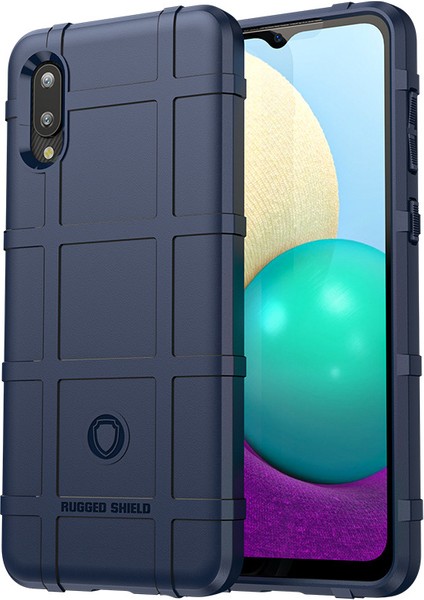 Samsung Galaxy A02S Kılıf, [çizilmeye Dayanıklı] Damla Silikon Tampon Koruma Darbeye Dayanıklı Telefon Kılıfı Kapağı Samsung Galaxy A02S (Yurt Dışından)
