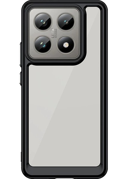 Xiaomi Mi 14T Pro Kılıf, Şeffaf Tasarımlı Darbeye Dayanıklı Telefon Kılıfı, Tampon Hibrit Şeffaf Kapak Xiaomi Mi 14T Pro (Yurt Dışından)