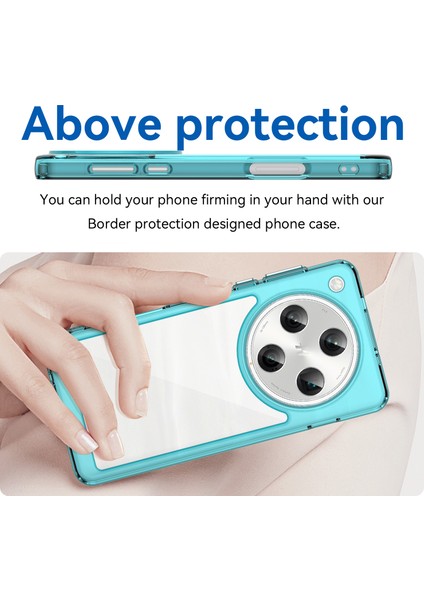 Oppo Find X8 Pro Kılıf, Şeffaf Tasarımlı Darbeye Dayanıklı Telefon Kılıfı, Tampon Hibrit Şeffaf Kapak Oppo Find X8 Pro (Yurt Dışından) modelleri