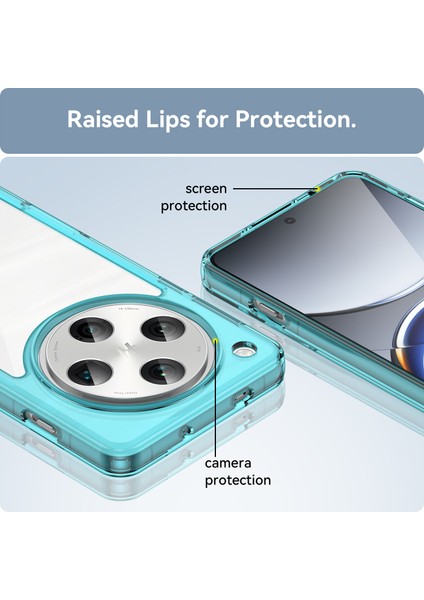 Oppo Find X8 Pro Kılıf, Şeffaf Tasarımlı Darbeye Dayanıklı Telefon Kılıfı, Tampon Hibrit Şeffaf Kapak Oppo Find X8 Pro (Yurt Dışından) fırsatları