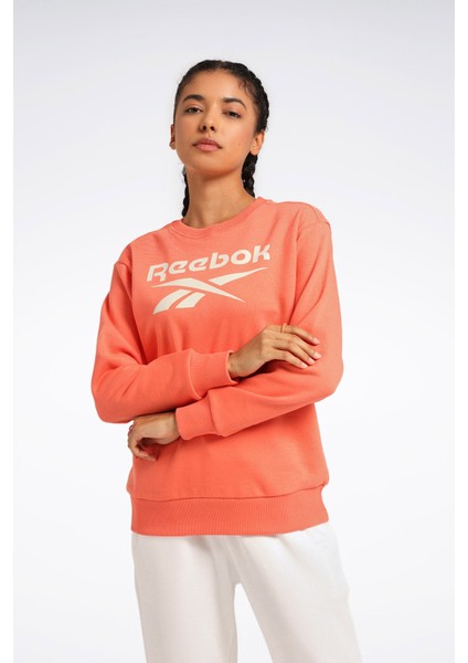 Rı Bl Fleece Crew Yavruağzı Kadın Sweatshirt