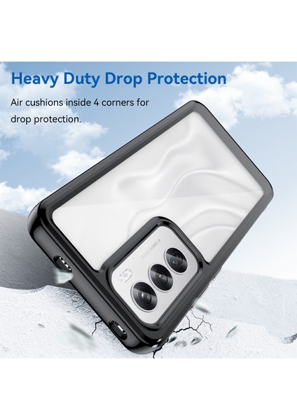 Oppo Reno 12 Kılıf, Şeffaf Tasarımlı Darbeye Dayanıklı Telefon Kılıfı, Tampon Hibrit Şeffaf Kapak Oppo Reno 12 (Yurt Dışından) fırsatları