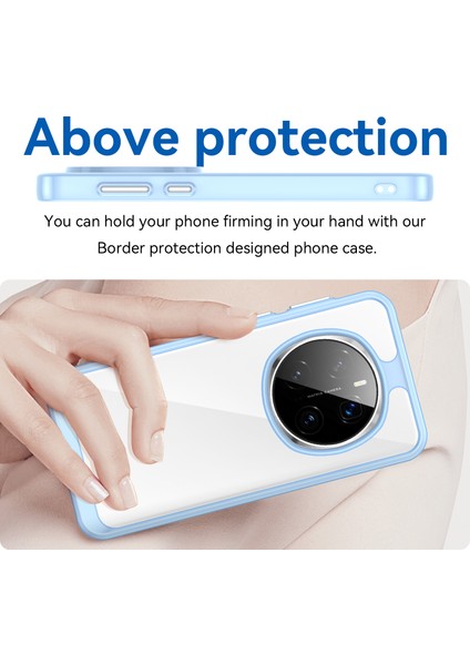 Huawei Honor Magic 7 Pro Kılıf, Şeffaf Tasarımlı Darbeye Dayanıklı Telefon Kılıfı, Tampon Hibrit Şeffaf Kapak Huawei Honor Magic 7 Pro (Yurt Dışından)