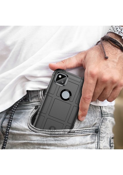 Google Pixel 4A Kılıf, [çizilmeye Dayanıklı] Damla Silikon Tampon Koruma Darbeye Dayanıklı Telefon Kılıfı Kapağı Google Pixel 4A (Yurt Dışından) fiyatları