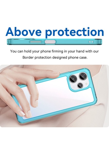 Xiaomi Poco M6 Pro Kılıf, Şeffaf Tasarımlı Darbeye Dayanıklı Telefon Kılıfı, Tampon Hibrit Şeffaf Kapak Xiaomi Poco M6 Pro (Yurt Dışından) indirimleri