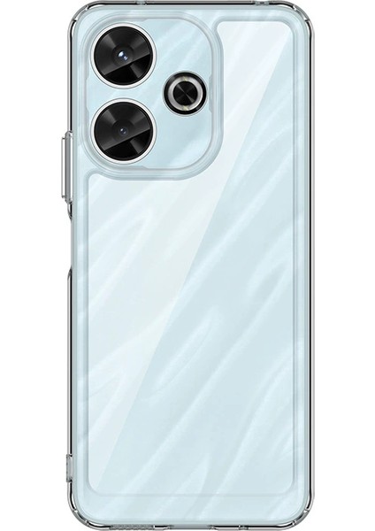 Xiaomi Poco M6 4g Kılıf, Şeffaf Tasarımlı Darbeye Dayanıklı Telefon Kılıfı, Tampon Hibrit Şeffaf Kapak Xiaomi Poco M6 4g (Yurt Dışından)