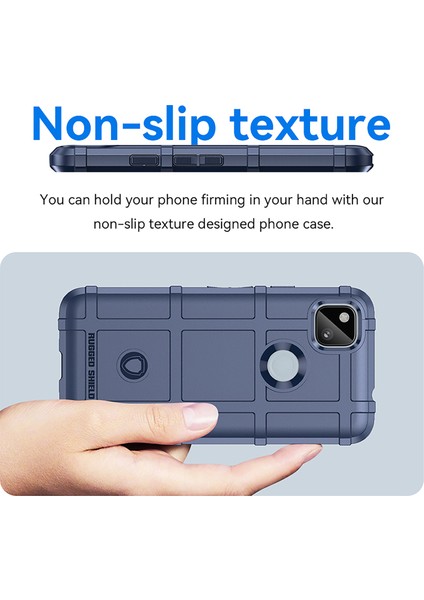 Google Pixel 4A Kılıf, [çizilmeye Dayanıklı] Damla Silikon Tampon Koruma Darbeye Dayanıklı Telefon Kılıfı Kapağı Google Pixel 4A (Yurt Dışından) indirimleri