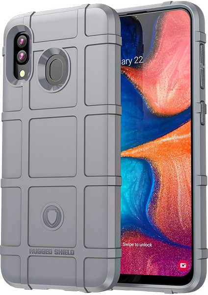 Samsung Galaxy A20S Kılıf, [çizilmeye Dayanıklı] Damla Silikon Tampon Koruma Darbeye Dayanıklı Telefon Kılıfı Kapağı Samsung Galaxy A20S (Yurt Dışından)