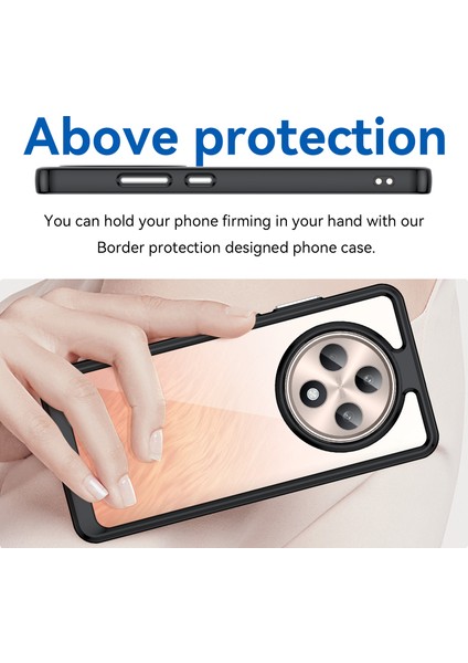 Oppo Reno 12F 4g Kılıf, Şeffaf Tasarımlı Darbeye Dayanıklı Telefon Kılıfı, Tampon Hibrit Şeffaf Kapak Oppo Reno 12F 4g (Yurt Dışından) modelleri
