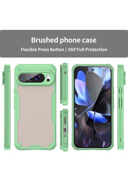 Google Pixel 9 Pro Xl Kılıf, Darbeye Dayanıklı Telefon Tampon Kılıfı, Çizilmez Telefon Kılıfı Kılıfı Google Pixel 9 Pro Xl (Yurt Dışından)