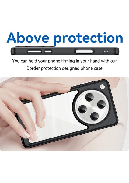 Oppo Find X8 Pro Kılıf, Şeffaf Tasarımlı Darbeye Dayanıklı Telefon Kılıfı, Tampon Hibrit Şeffaf Kapak Oppo Find X8 Pro (Yurt Dışından) fırsatları