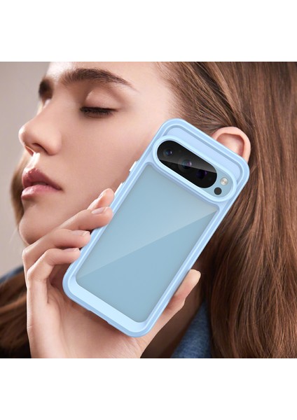 Google Pixel 9 Kılıf, Şeffaf Tasarımlı Darbeye Dayanıklı Telefon Kılıfı, Tampon Hibrit Şeffaf Kapak Google Pixel 9 (Yurt Dışından) fiyatları