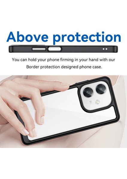 Oppo A3 5g Kılıf, Şeffaf Tasarımlı Darbeye Dayanıklı Telefon Kılıfı, Tampon Hibrit Şeffaf Kapak Oppo A3 5g (Yurt Dışından) indirimleri