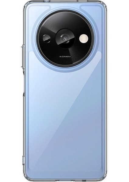 Xiaomi Redmi A3 Kılıf, Şeffaf Tasarımlı Darbeye Dayanıklı Telefon Kılıfı, Tampon Hibrit Şeffaf Kapak Xiaomi Redmi A3 (Yurt Dışından)