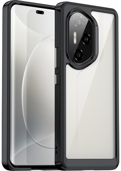 Huawei Honor 300 Ultra Kılıf, Şeffaf Tasarımlı Darbeye Dayanıklı Telefon Kılıfı, Tampon Hibrit Şeffaf Kapak Huawei Honor 300 Ultra (Yurt Dışından)