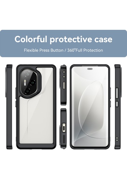 Huawei Honor 300 Ultra Kılıf, Şeffaf Tasarımlı Darbeye Dayanıklı Telefon Kılıfı, Tampon Hibrit Şeffaf Kapak Huawei Honor 300 Ultra (Yurt Dışından) fiyatları