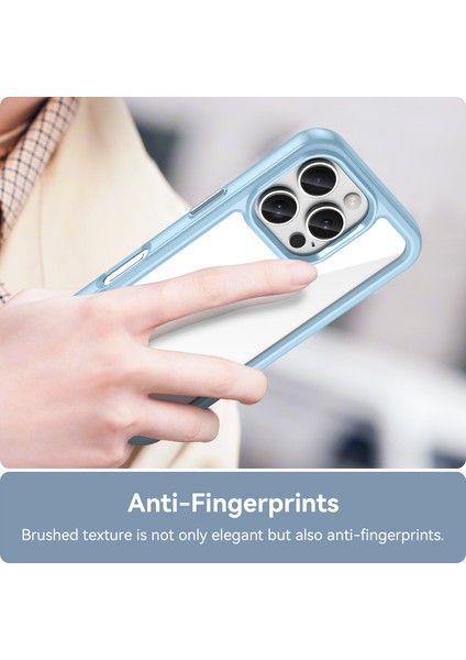 IPhone 16 Pro Kılıf, Şeffaf Tasarımlı Darbeye Dayanıklı Telefon Kılıfı, Tampon Hibrit Şeffaf Kapak IPhone 16 Pro (Yurt Dışından) modelleri