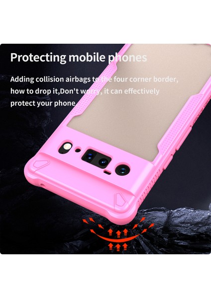 Google Pixel 6 Pro Kılıf, Darbeye Dayanıklı Telefon Tampon Kılıfı, Çizilmez Telefon Kılıfı Kılıfı Google Pixel 6 Pro (Yurt Dışından)
